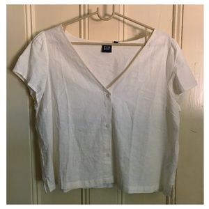 NWOT GAP Linen Top
